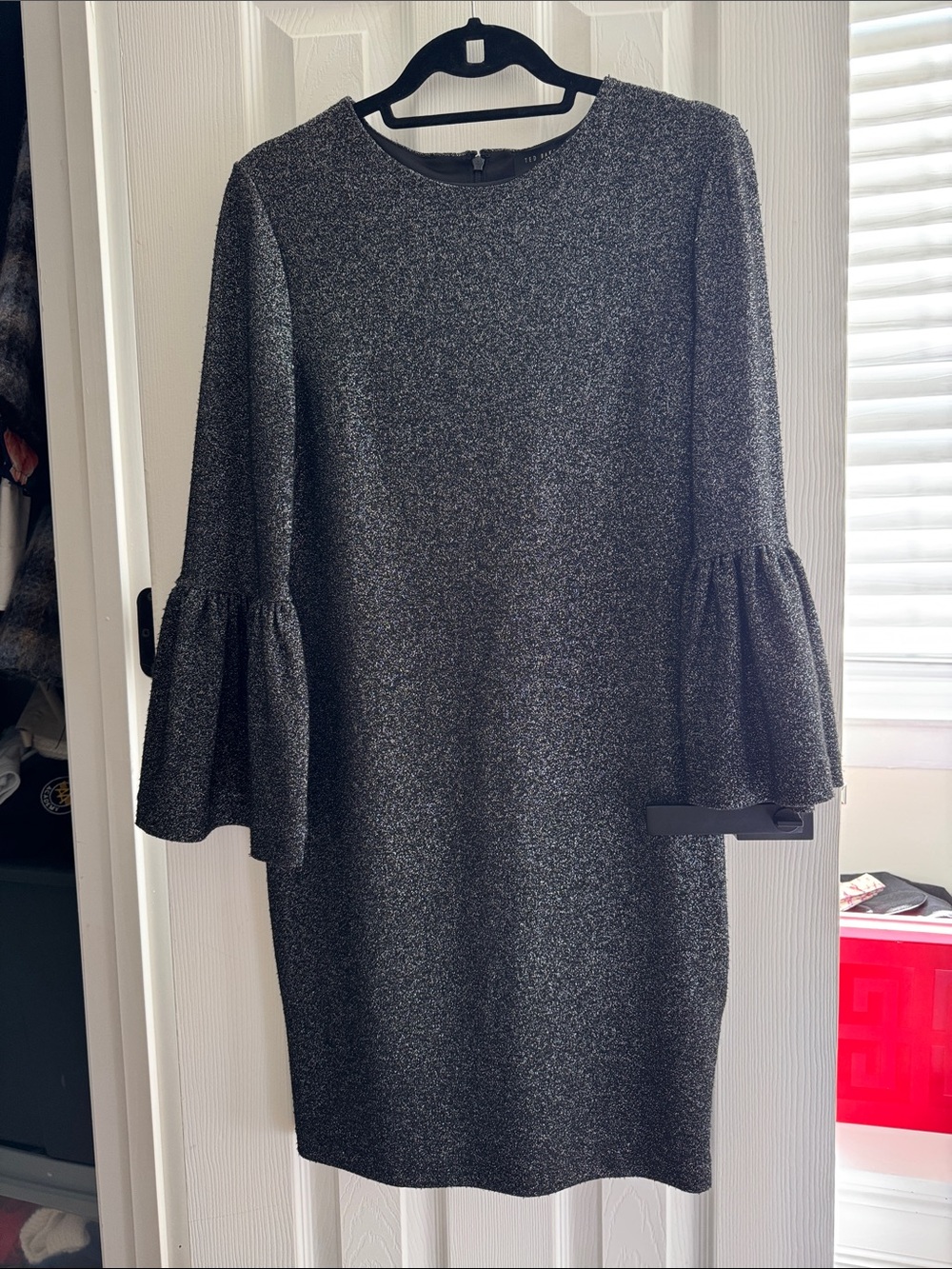 Ted Baker size 8 shimmer knit dress